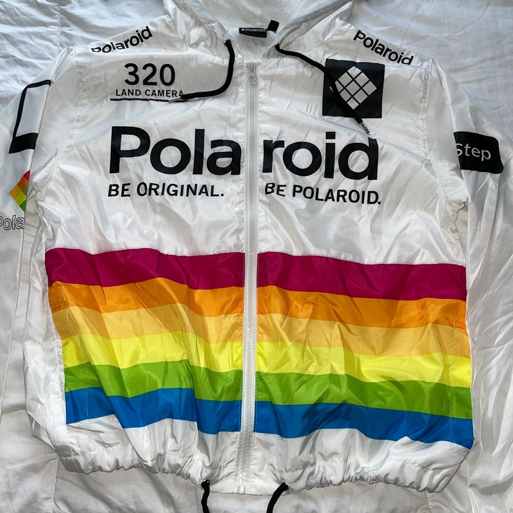 polaroid windbreaker